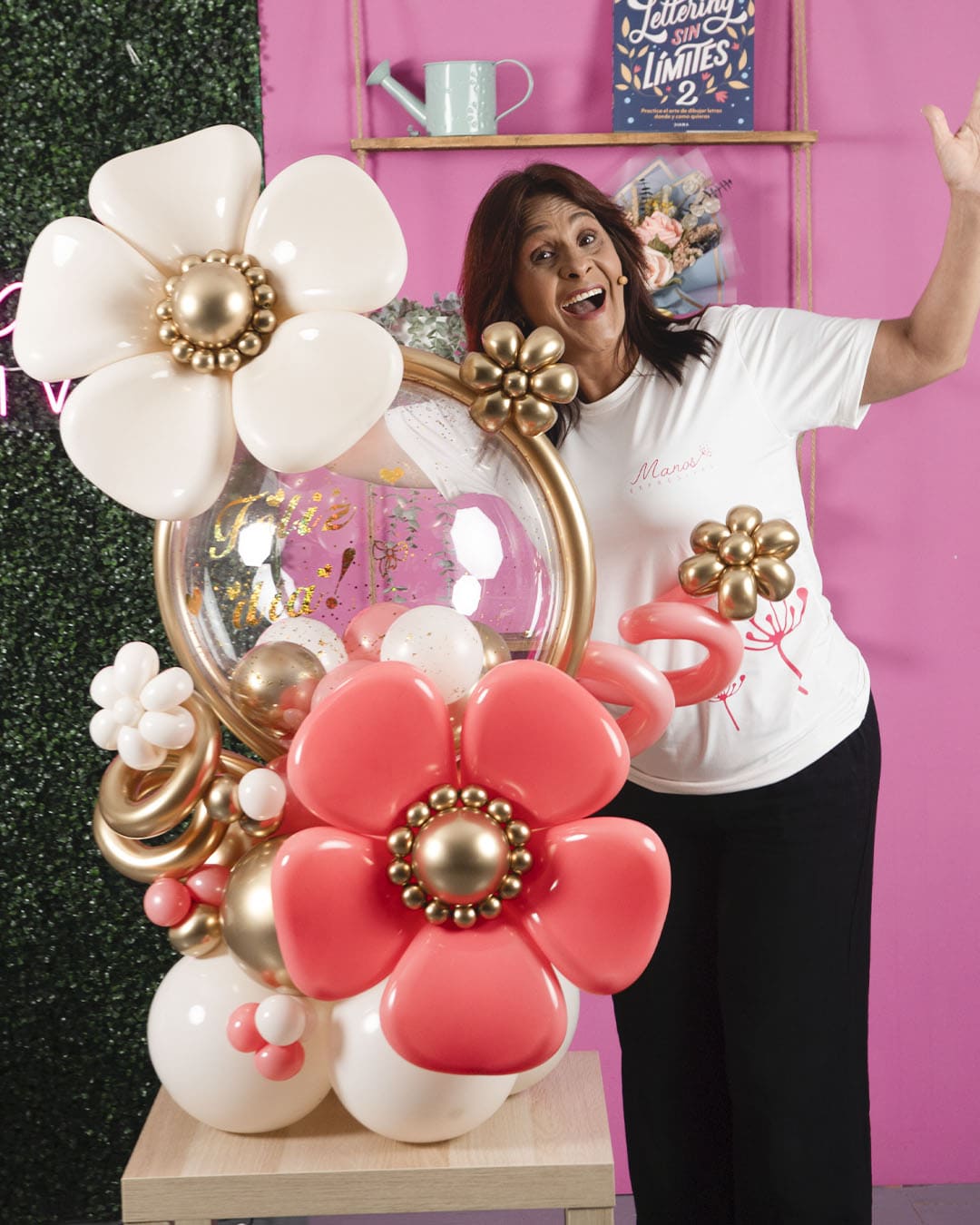 Bouquete con globos curso virtual