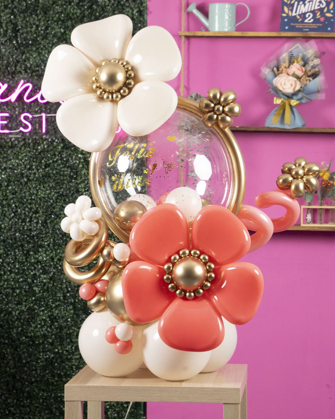 bouquete en bombas diseño